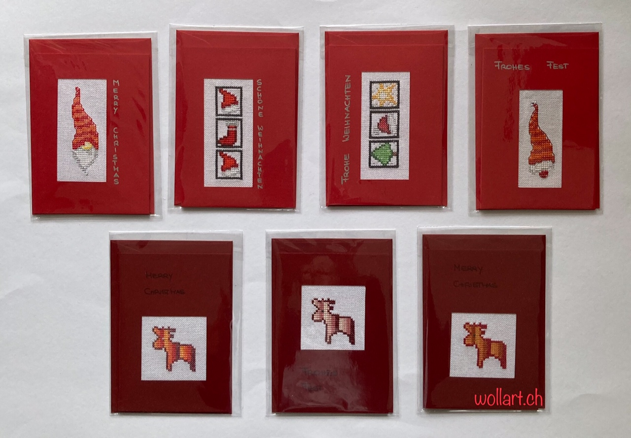 Weihnachtskarten
wollart-design